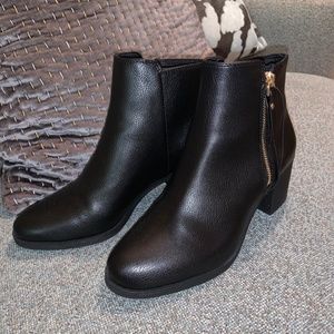 H&M Black Booties